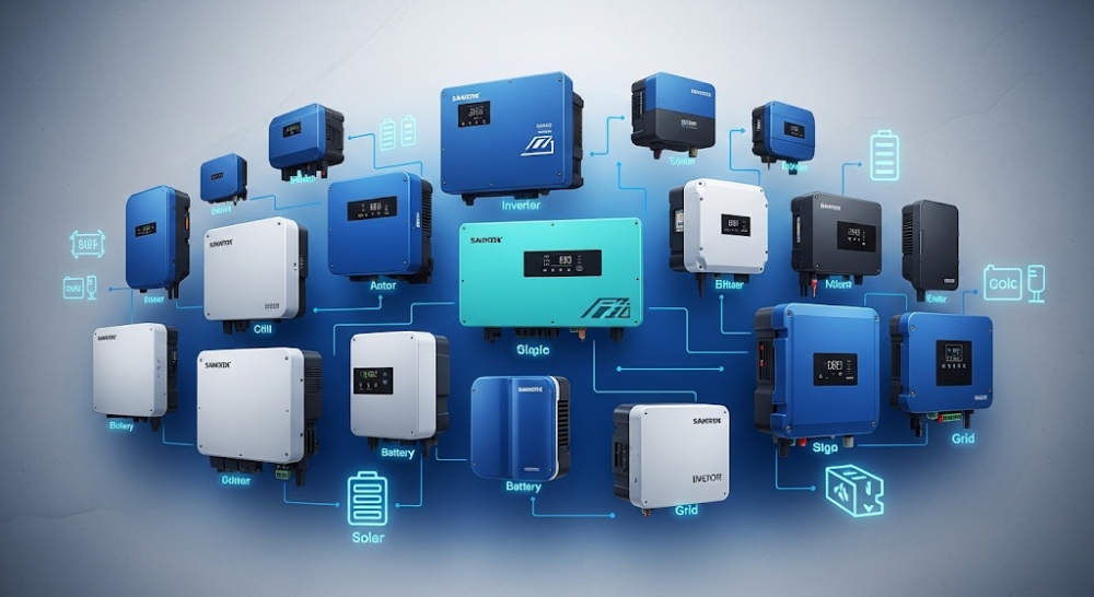 อินเวอร์เตอร์ (Inverter) หลากหลายรุ่น รองรับทุกระบบ